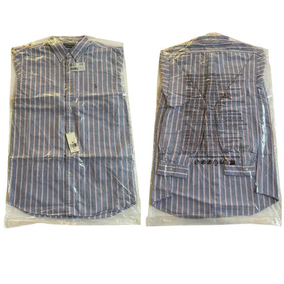 Polo Ralph Lauren Mens Classic Fit Stripe Button Down Shirt Size XXL 2XL NEW NWT - Picture 4 of 11
